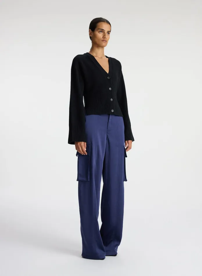 ALC Sweaters Henry Cashmere Cardigan Black 8211 Women