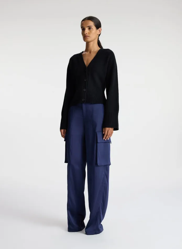 ALC Sweaters Henry Cashmere Cardigan Black 8211 Women