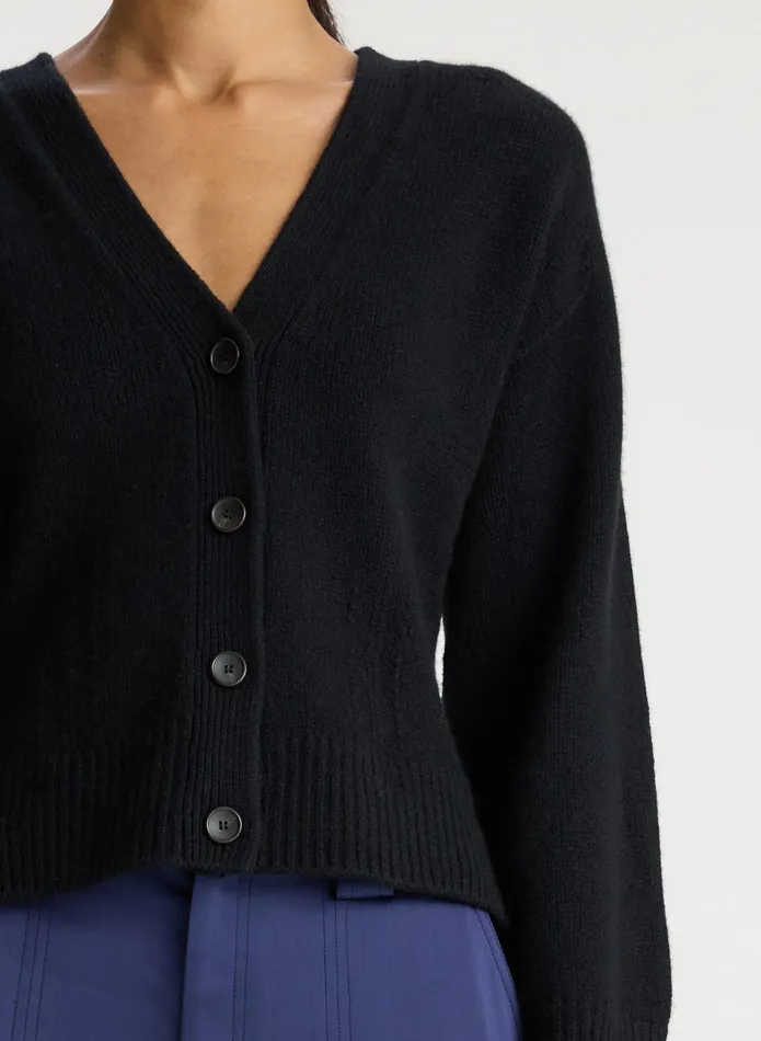 ALC Sweaters Henry Cashmere Cardigan Black 8211 Women