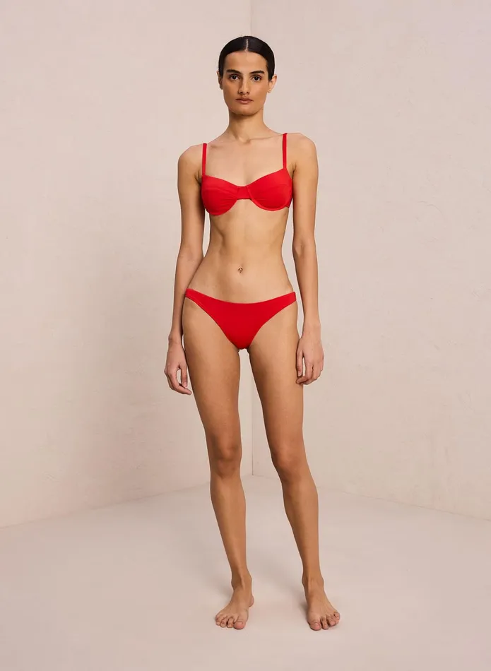 ALC Swim Amber Bikini Bottom Vibrant Red 8211 Women