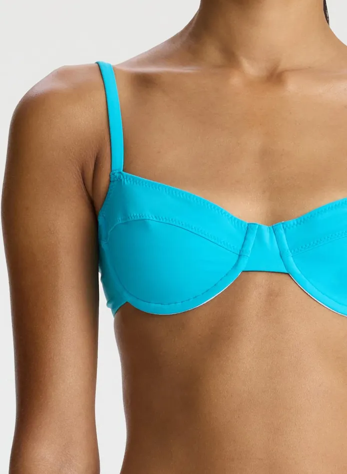 ALC Swim Dylan Bikini Top Light Cerulean 8211 Women