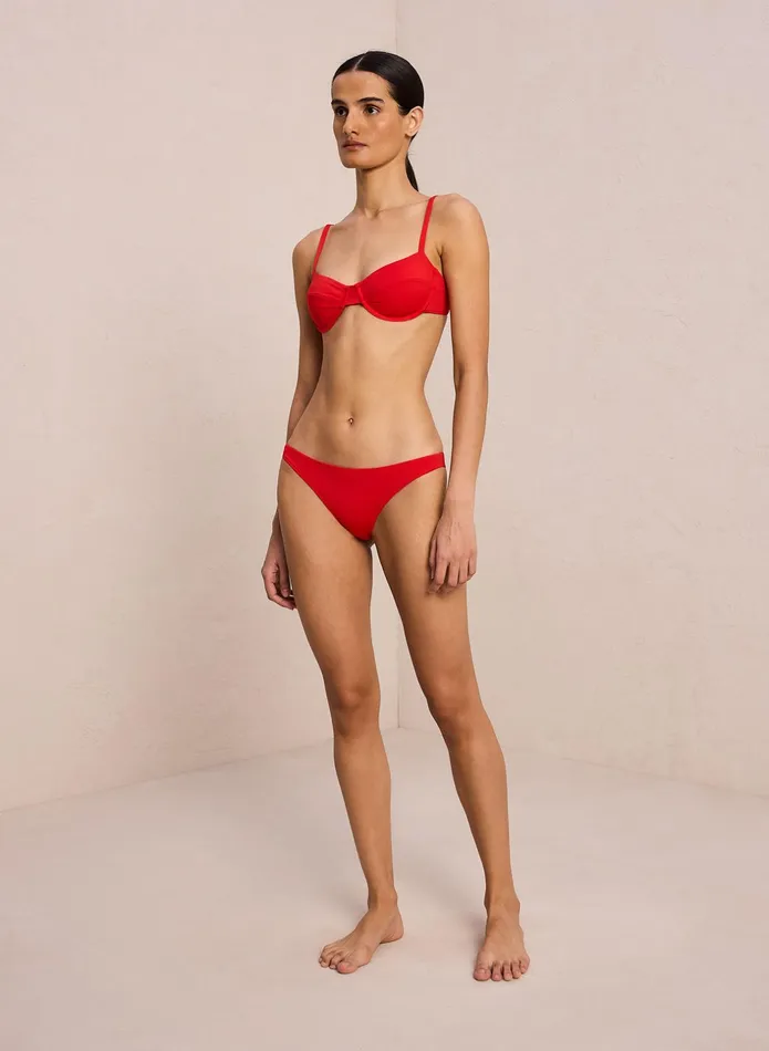 ALC Swim Dylan Bikini Top Vibrant Red 8211 Women
