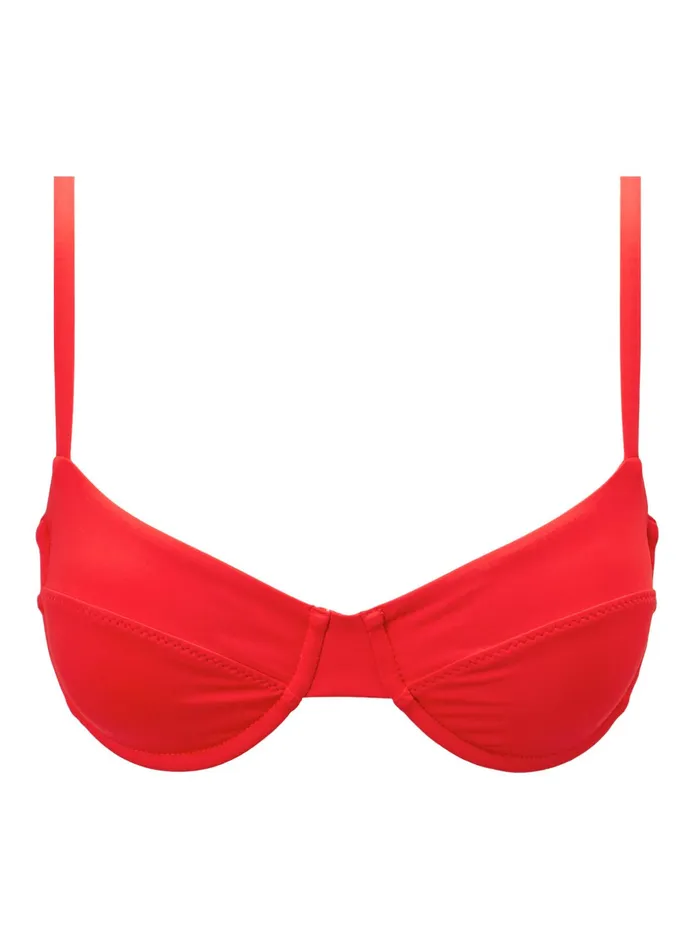 ALC Swim Dylan Bikini Top Vibrant Red 8211 Women