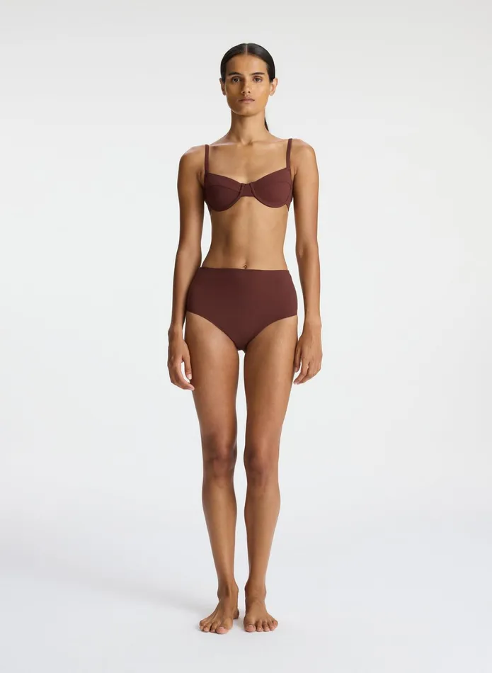 ALC Swim Isla Bikini Bottom Carob 8211 Women