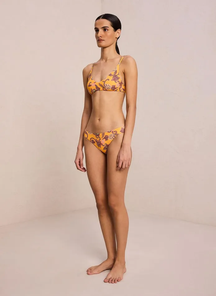 ALC Swim Margot Bikini Bottom Limone Multi 8211 Women