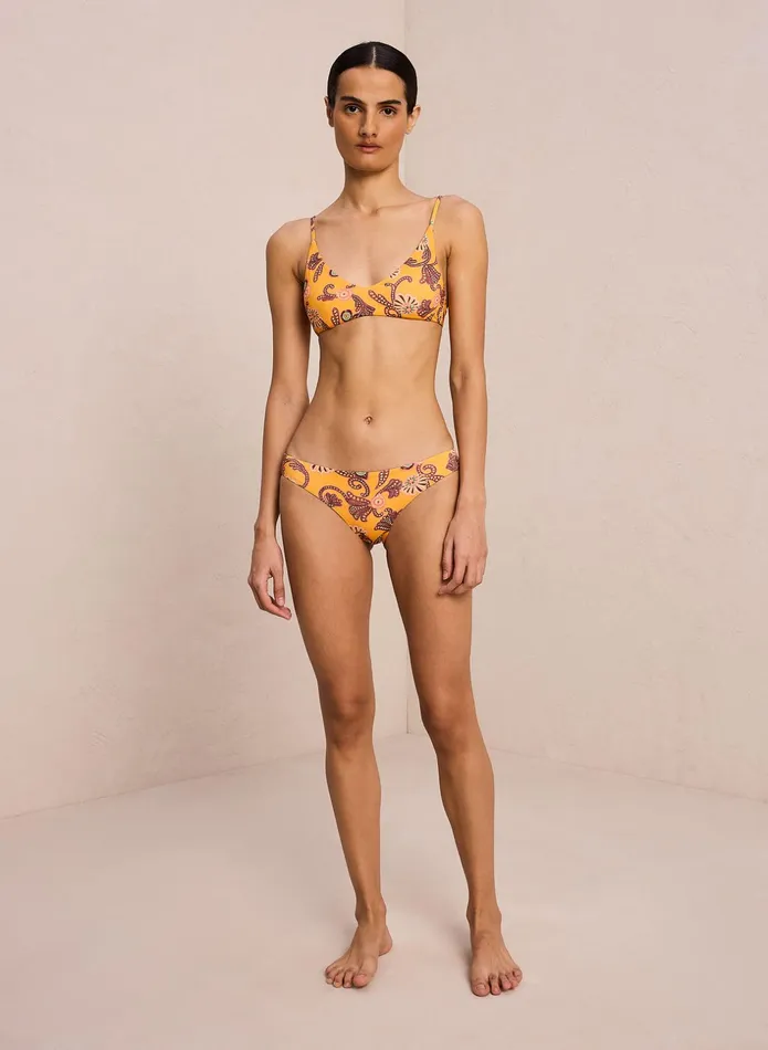 ALC Swim Margot Bikini Bottom Limone Multi 8211 Women