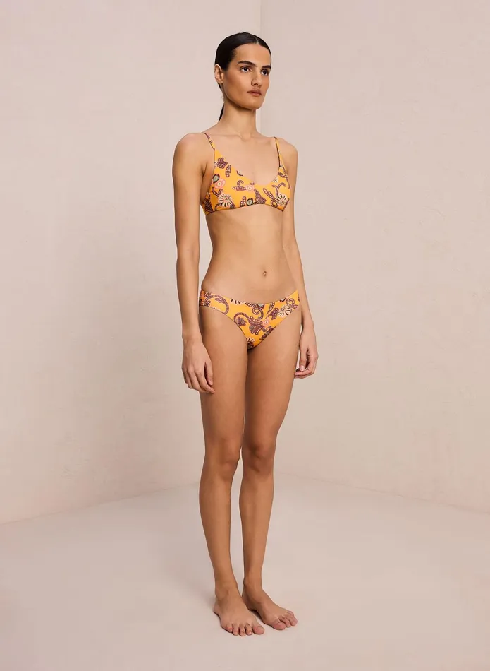 ALC Swim Margot Bikini Bottom Limone Multi 8211 Women