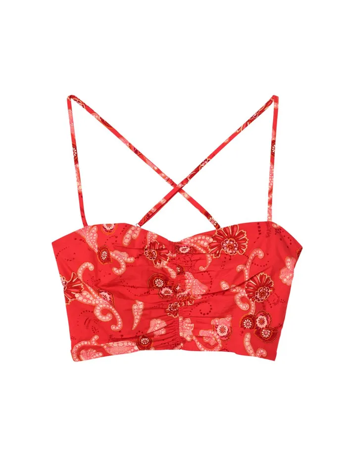 ALC Tees and Tanks Arit Cotton Top Calla Multi 8211 Women