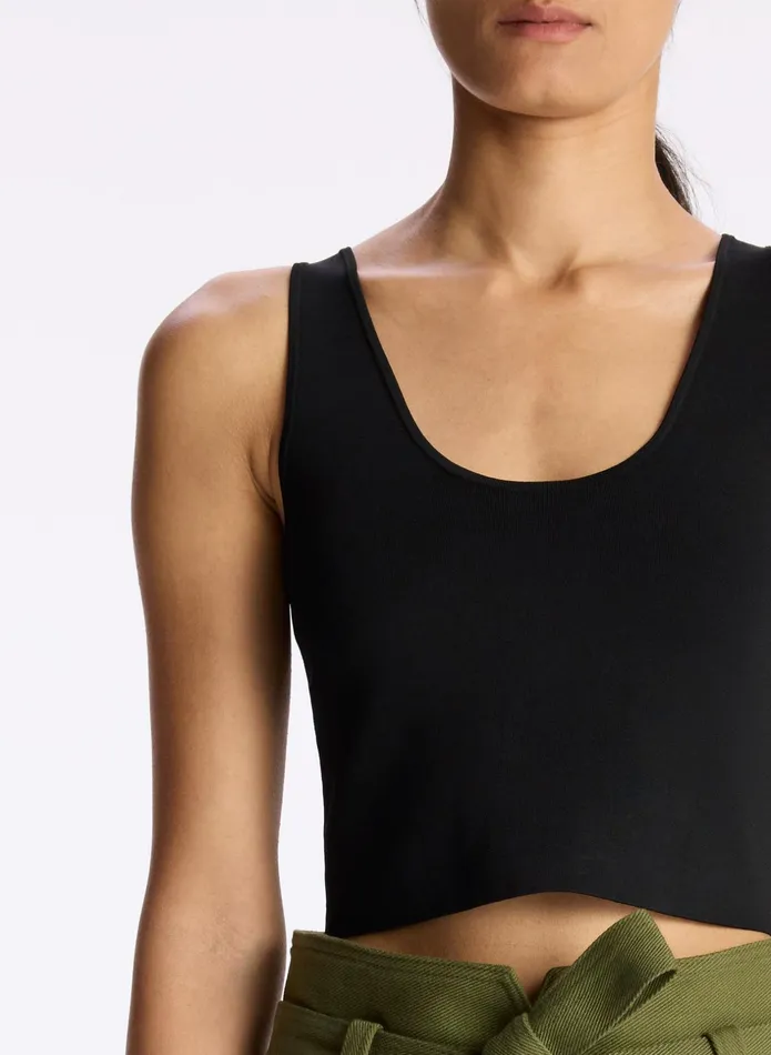 ALC Tees and Tanks Cleo Knit Top Black 8211 Women