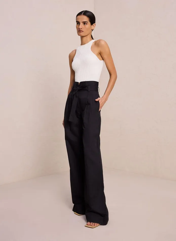 ALC Tees and Tanks Lucy Rib Knit Top White 8211 Women