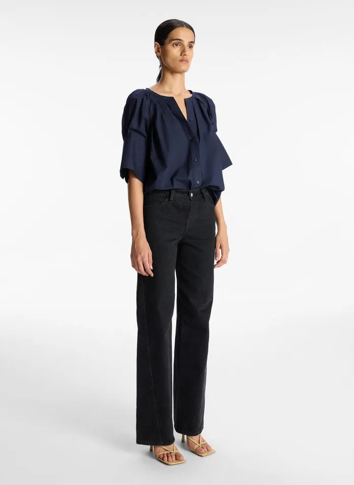ALC Tops Chloe Cotton Top Nightshade 8211 Women