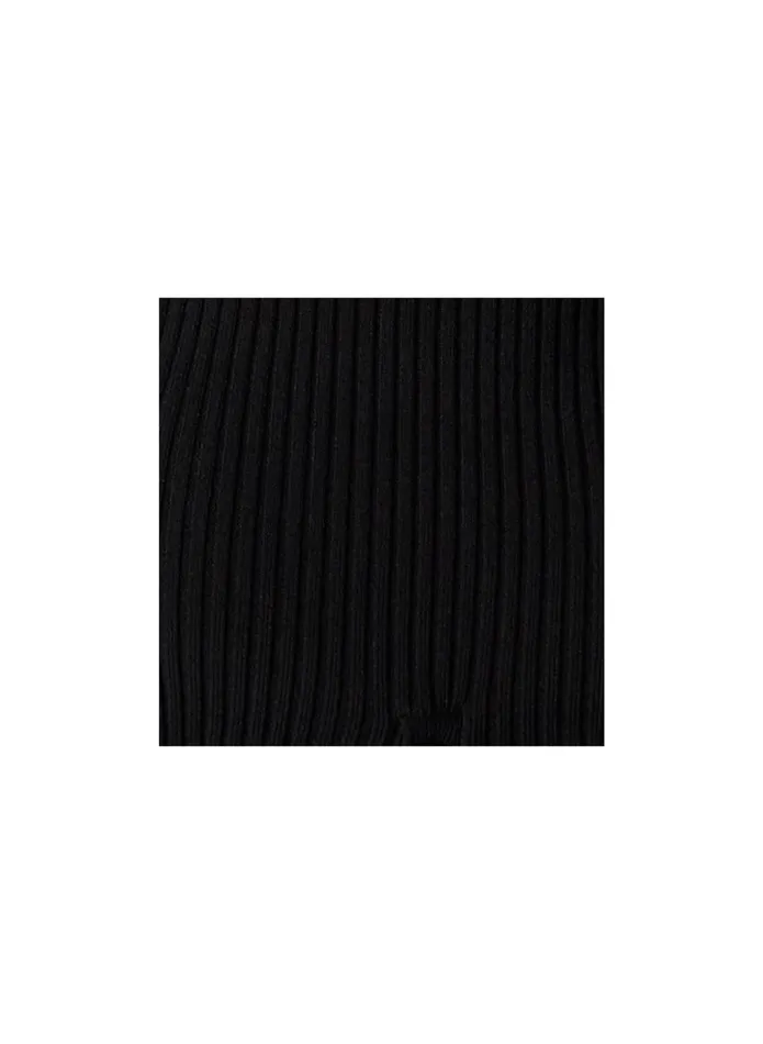ALC Tops Cropped Atlas Rib Knit Top Black 8211 Women