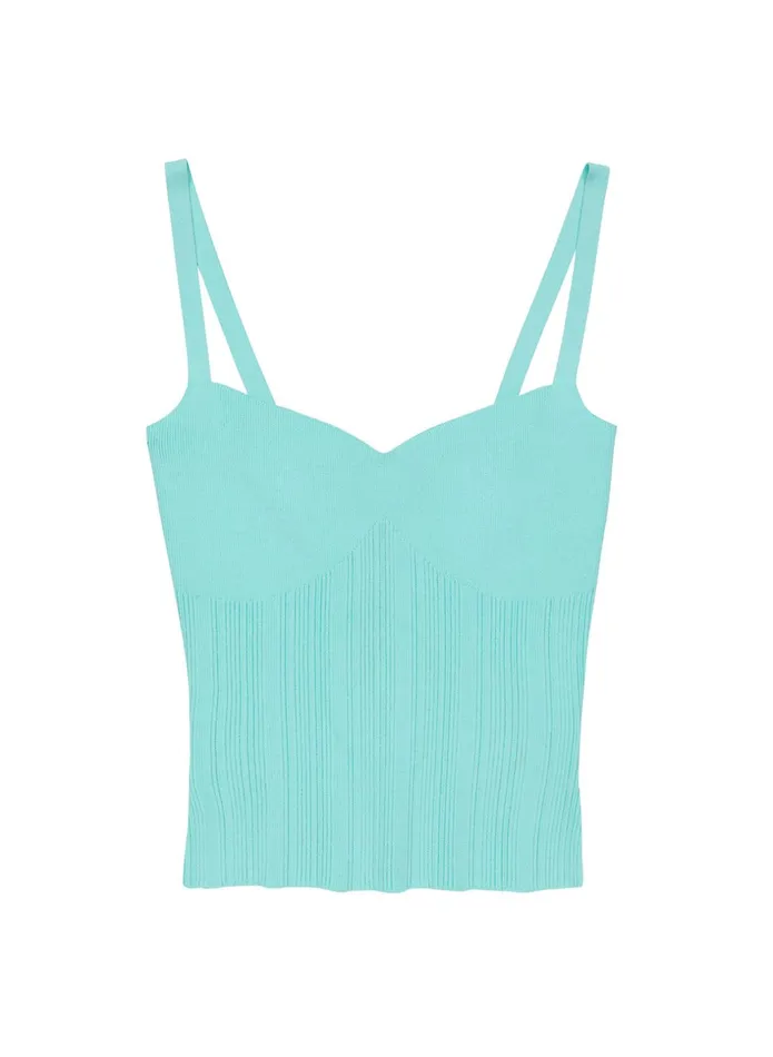 ALC Tops Milo Rib Knit Top Summer Dew 8211 Women