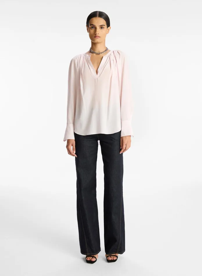 ALC Tops Nomad Silk Top Calcite 8211 Women