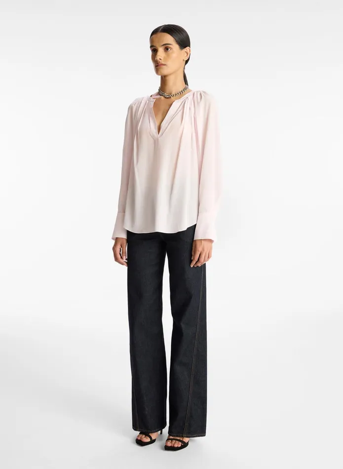 ALC Tops Nomad Silk Top Calcite 8211 Women
