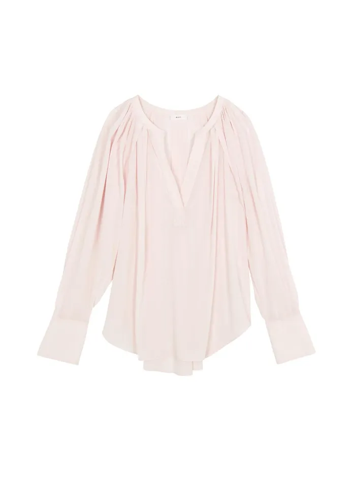 ALC Tops Nomad Silk Top Calcite 8211 Women