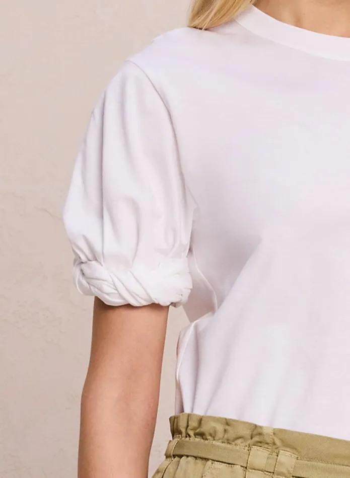 ALC Tops Wells Cotton Jersey Tee White 8211 Women