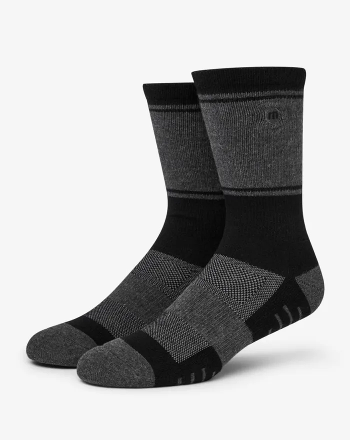 Accessories BAJA 20 CREW SOCK Black TravisMathew Socks