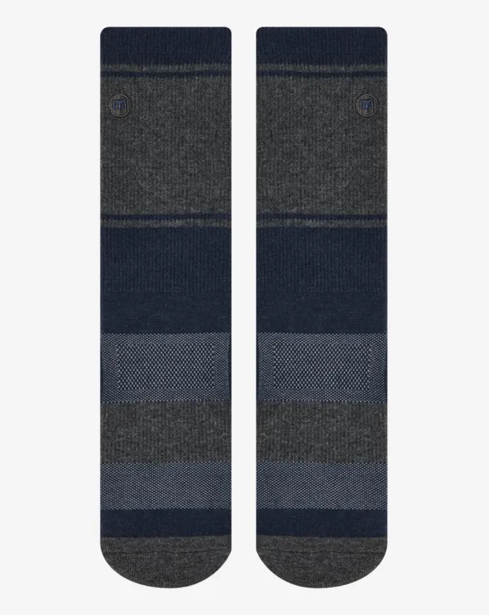 Accessories BAJA 20 CREW SOCK Heather Mood Indigo TravisMathew Socks