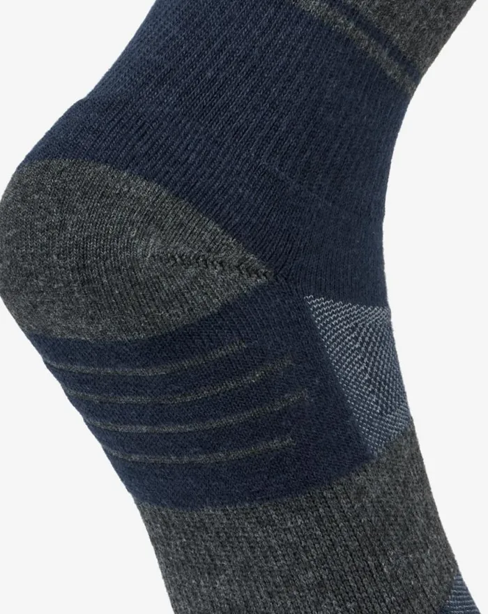 Accessories BAJA 20 CREW SOCK Heather Mood Indigo TravisMathew Socks