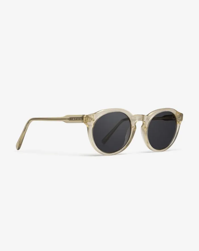 Accessories BANDON SUNGLASSES Trans Off Crystal Grey Polar TravisMathew Sunglasses