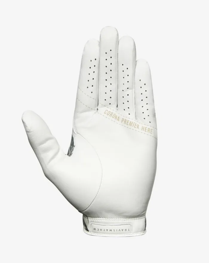 Accessories BRING THE BACON GOLF GLOVE White TravisMathew Golf Gloves