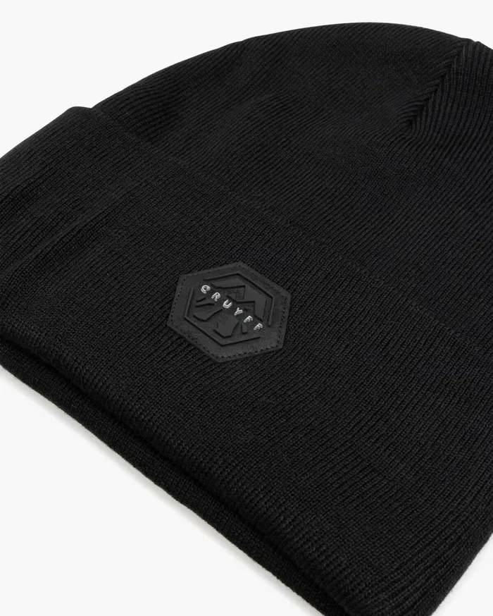 Accessories Cruyff Beanies Granite Beanie Black Accessories Cruyff Beanies Granite Beanie Black