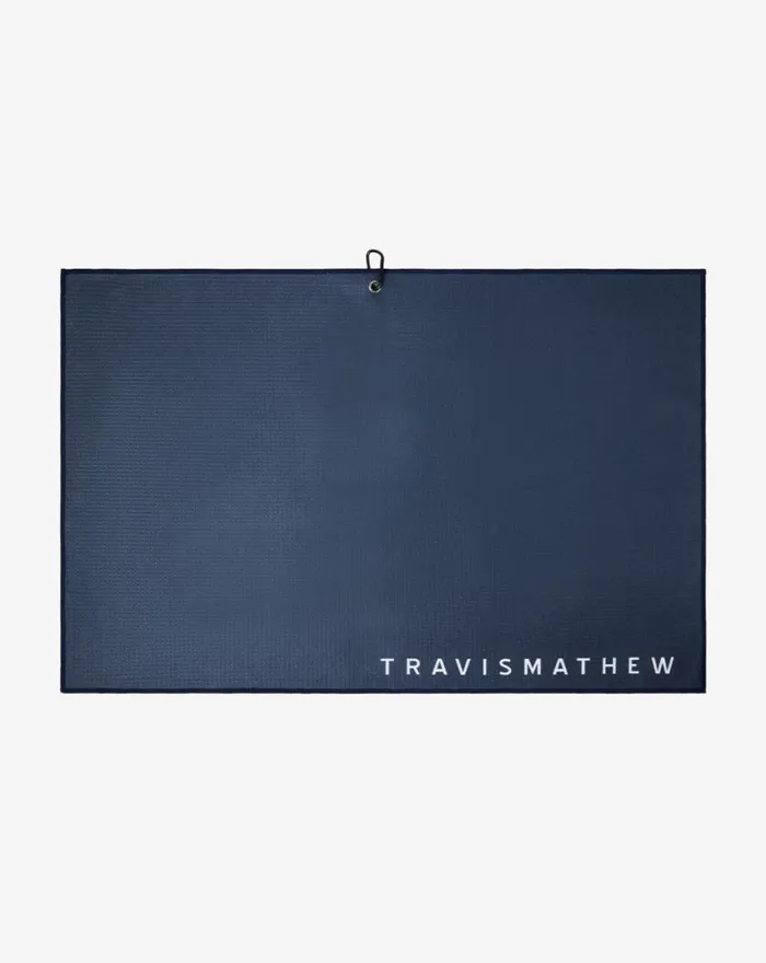 Accessories DAY CRUISE GOLF TOWEL Mood Indigo TravisMathew Golf Towels Accessories DAY CRUISE GOLF TOWEL Mood Indigo TravisMathew Golf Towels
