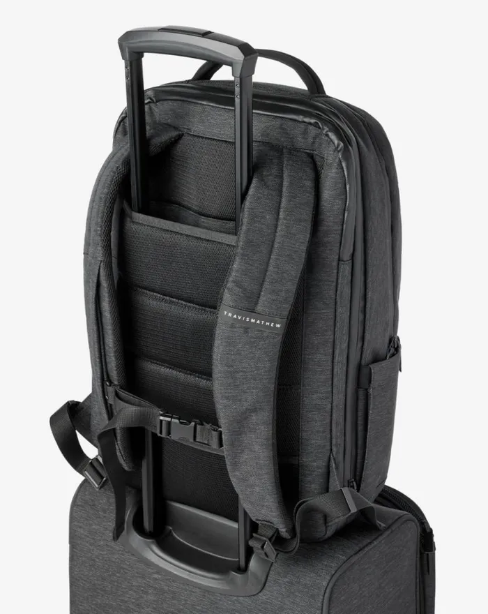 Accessories EXPANDABLE BACKPACK 20 Black TravisMathew Luggage and Backpacks