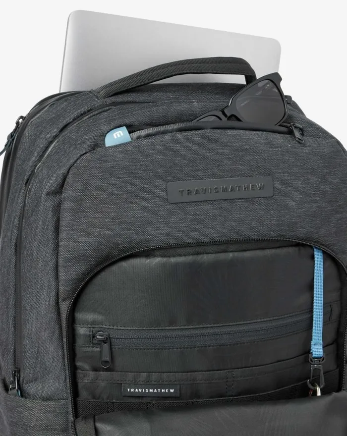 Accessories EXPANDABLE BACKPACK 20 Black TravisMathew Luggage and Backpacks