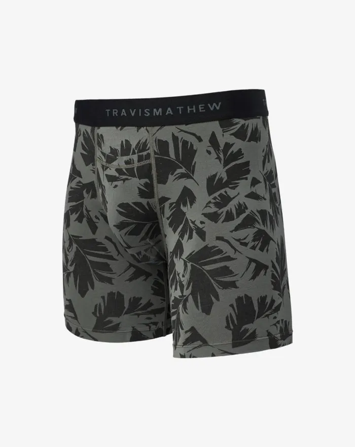 Accessories JUNGLE BIRD BOXER Dark Olive TravisMathew Boxers
