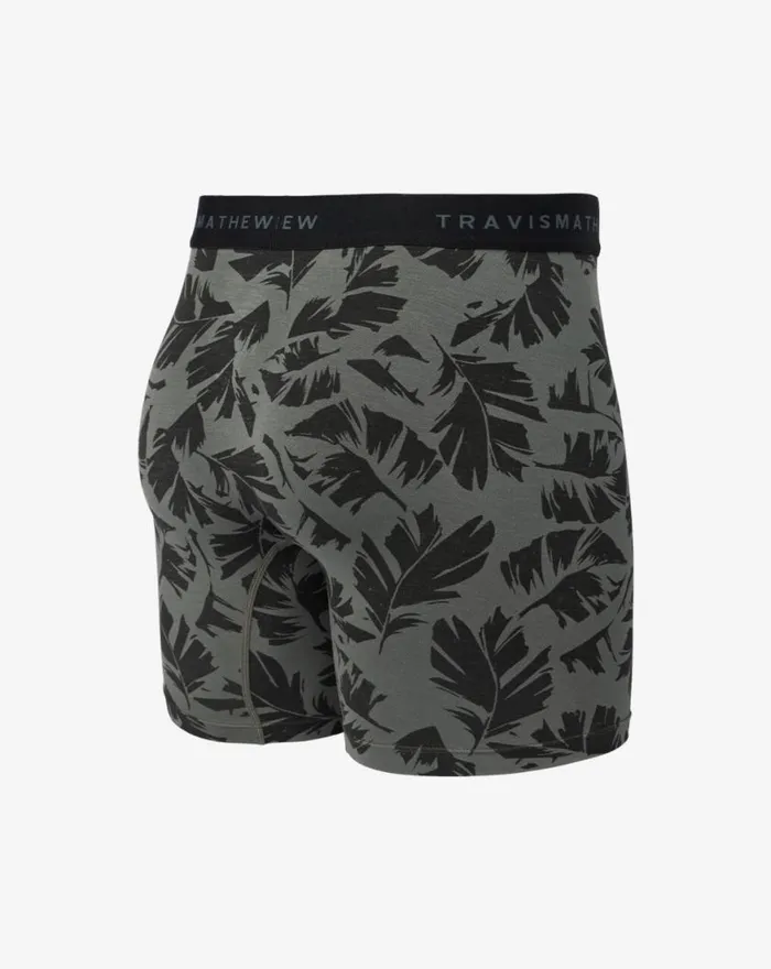 Accessories JUNGLE BIRD BOXER Dark Olive TravisMathew Boxers