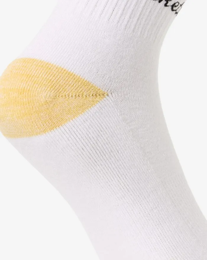 Accessories LOST BUCKETS CREW SOCK White TravisMathew Socks