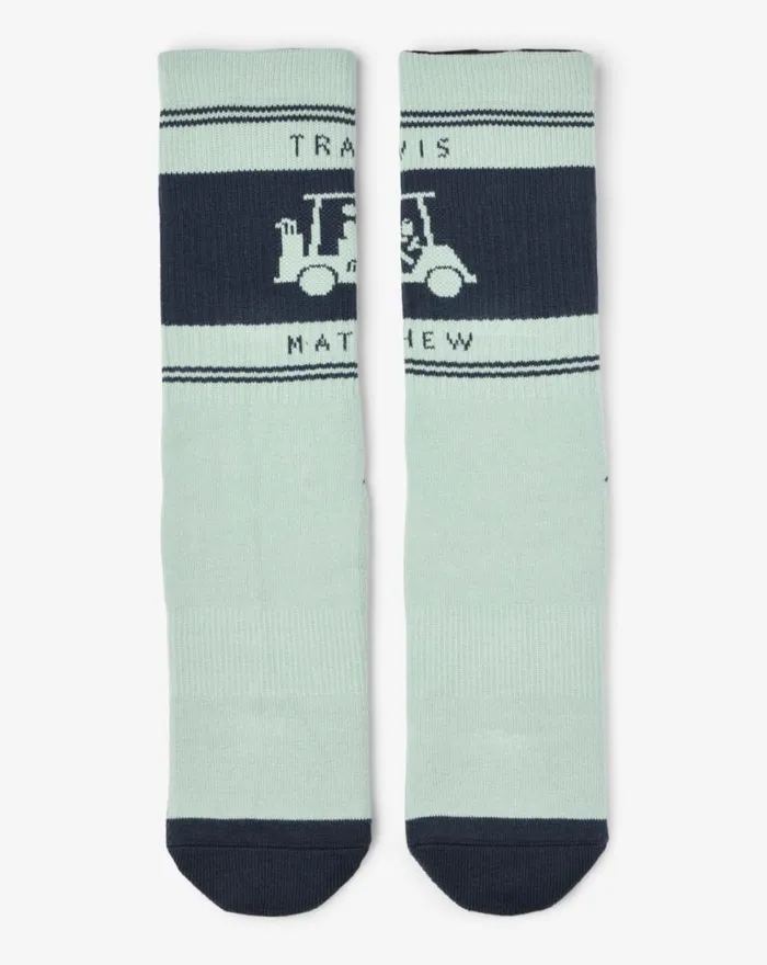 Accessories MAPES CREW SOCK Jadeite TravisMathew Socks