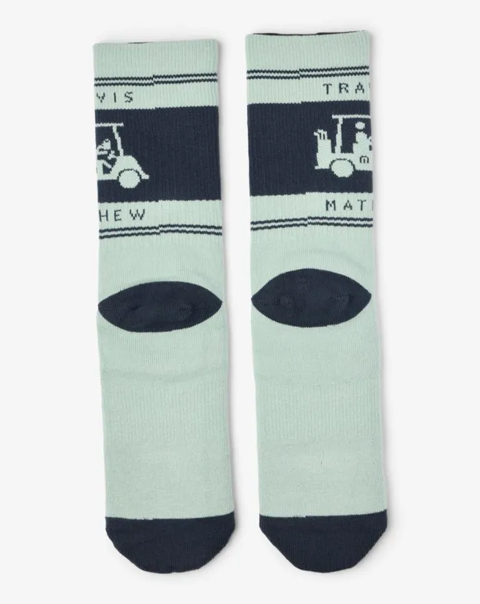 Accessories MAPES CREW SOCK Jadeite TravisMathew Socks