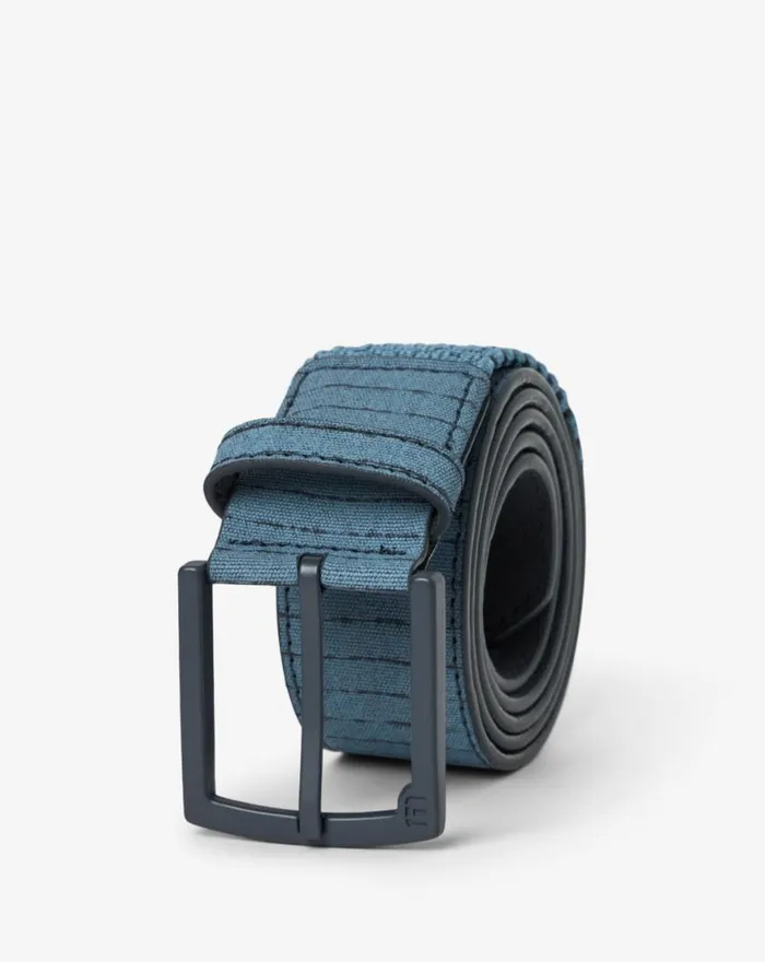 Accessories MIDSHIPS HYBRID STRETCH BELT Captains Blue TravisMathew Belts