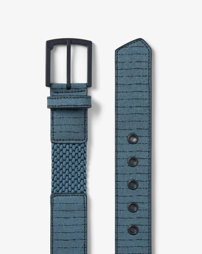 Accessories MIDSHIPS HYBRID STRETCH BELT Captains Blue TravisMathew Belts