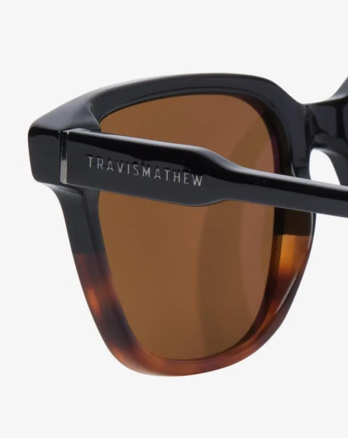 Accessories OFFDAZE SUNGLASSES Hardline Tort Brown Polar TravisMathew Sunglasses
