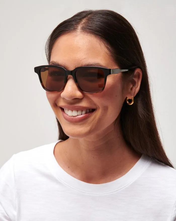 Accessories OFFDAZE SUNGLASSES Hardline Tort Brown Polar TravisMathew Sunglasses