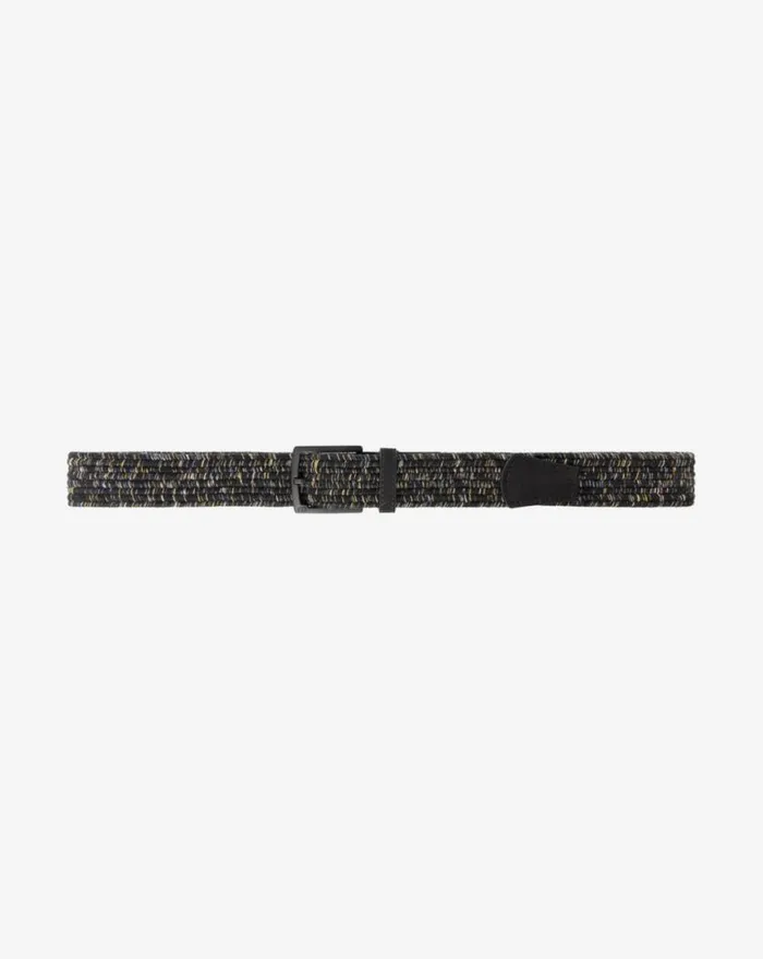 Accessories POPSICLE 20 STRETCH WOVEN BELT Blackquiet Harbor TravisMathew Belts