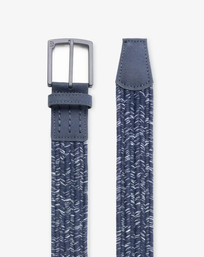Accessories POPSICLE 20 STRETCH WOVEN BELT Total Eclipsedream Blue TravisMathew Belts