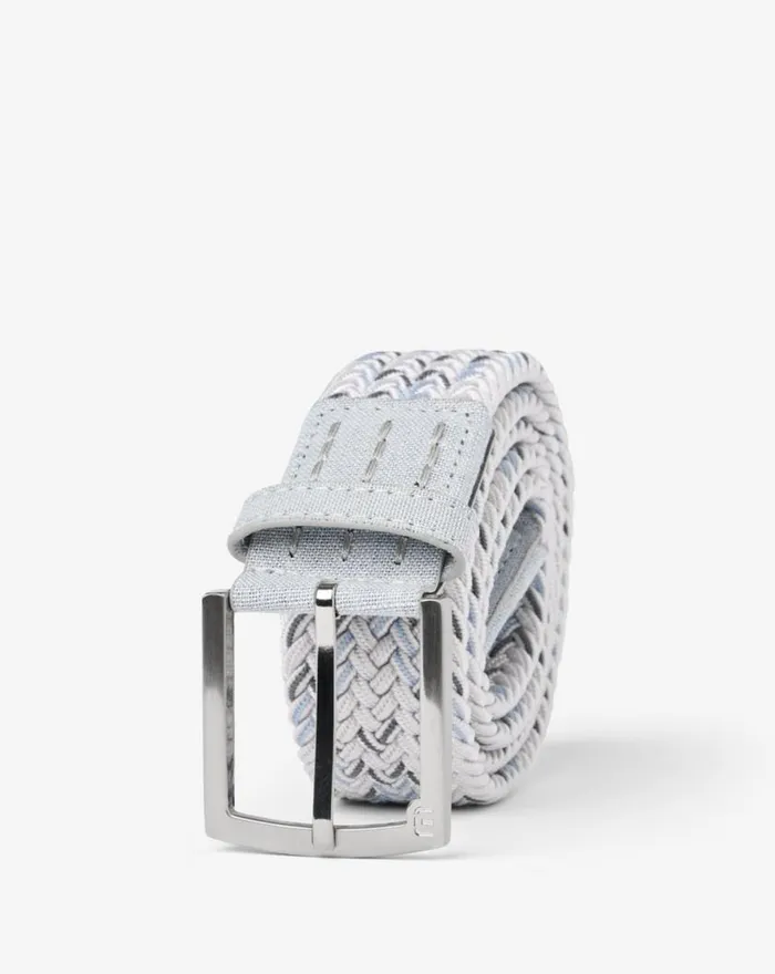 Accessories SILENT TREATMENT STRETCH WOVEN BELT Optic White TravisMathew Belts Accessories SILENT TREATMENT STRETCH WOVEN BELT Optic White TravisMathew Belts