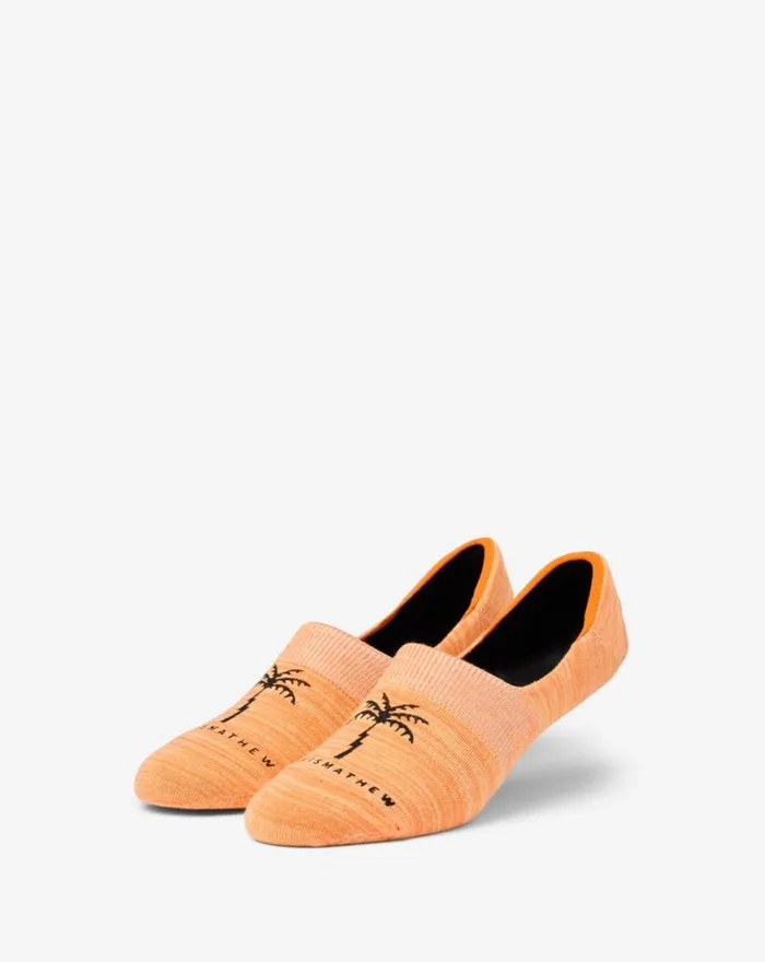 Accessories SUNLIT SKIES NO SHOW SOCK Apricot TravisMathew Socks
