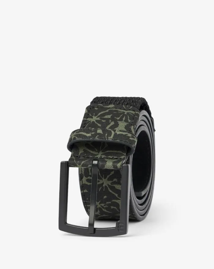 Accessories VINE CITY CANVAS STRETCH BELT Black TravisMathew Belts
