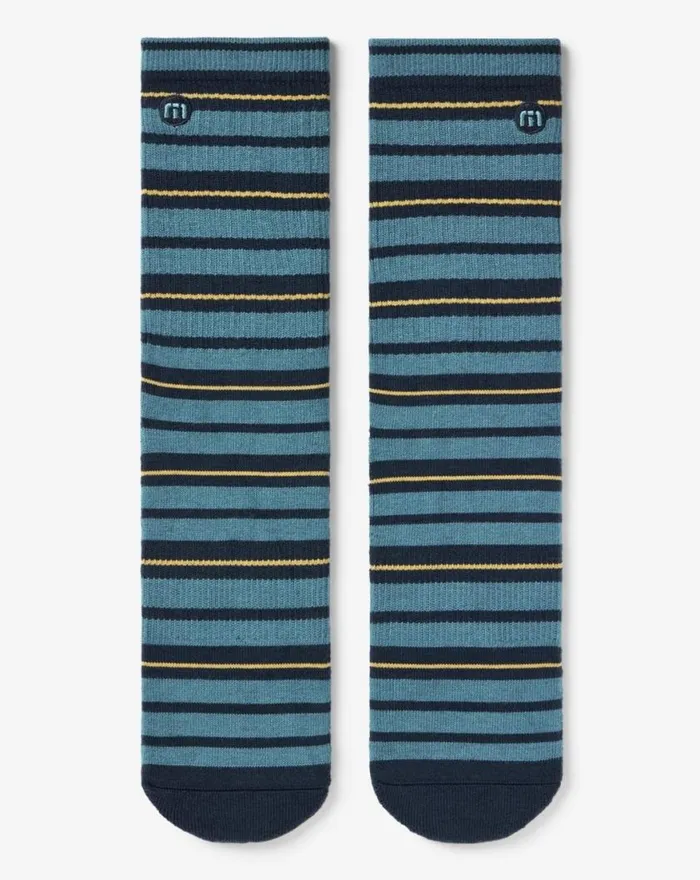 Accessories WANDER WHEREVER CREW SOCK Mood Indigo TravisMathew Socks
