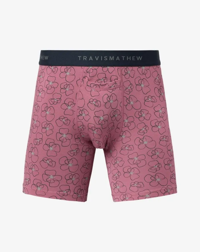 Accessories WHISKEY LOUNGE BOXER Rose Wine TravisMathew Boxers