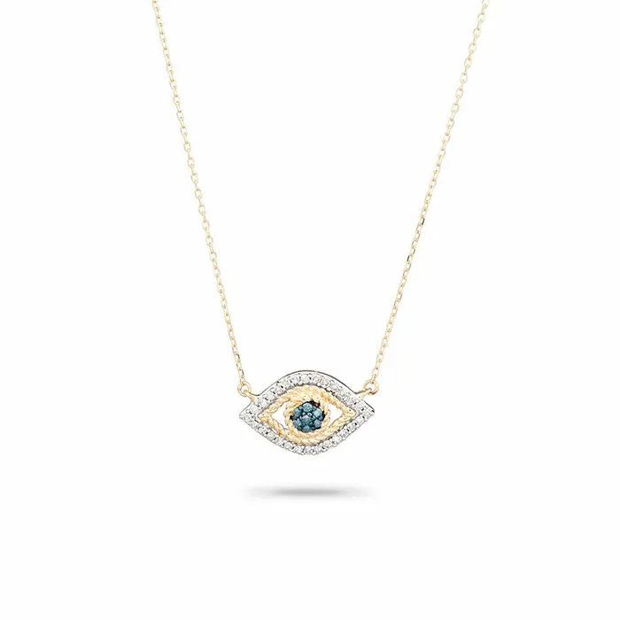 Adina Reyter Fine Chains and Pendants Tiny Pav Evil Eye Necklace 8211 Necklaces Adina Reyter Fine Chains and Pendants Tiny Pav Evil Eye Necklace 8211 Necklaces