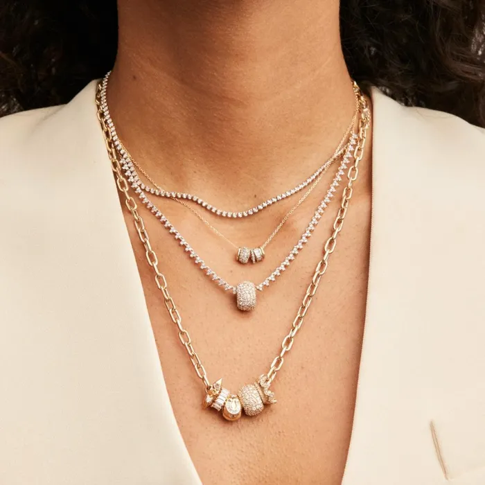 Adina Reyter Italian Chains and Sets 4mm Italian Chain Link Necklace 14k Yellow Gold 8211 Necklaces Adina Reyter Italian Chains and Sets 4mm Italian Chain Link Necklace 14k Yellow Gold 8211 Necklaces