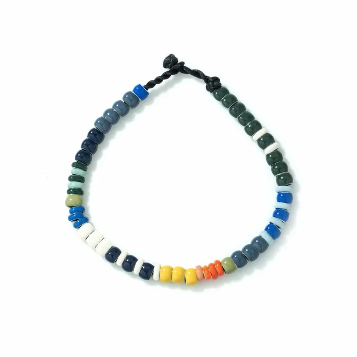 Adina Reyter Mini Bead And Big Bead Sets Bead Party Men039s Blue Multi Enamel Bracelet 8211 Bracelets and Anklets Adina Reyter Mini Bead And Big Bead Sets Bead Party Men039s Blue Multi Enamel Bracelet 8211 Bracelets and Anklets