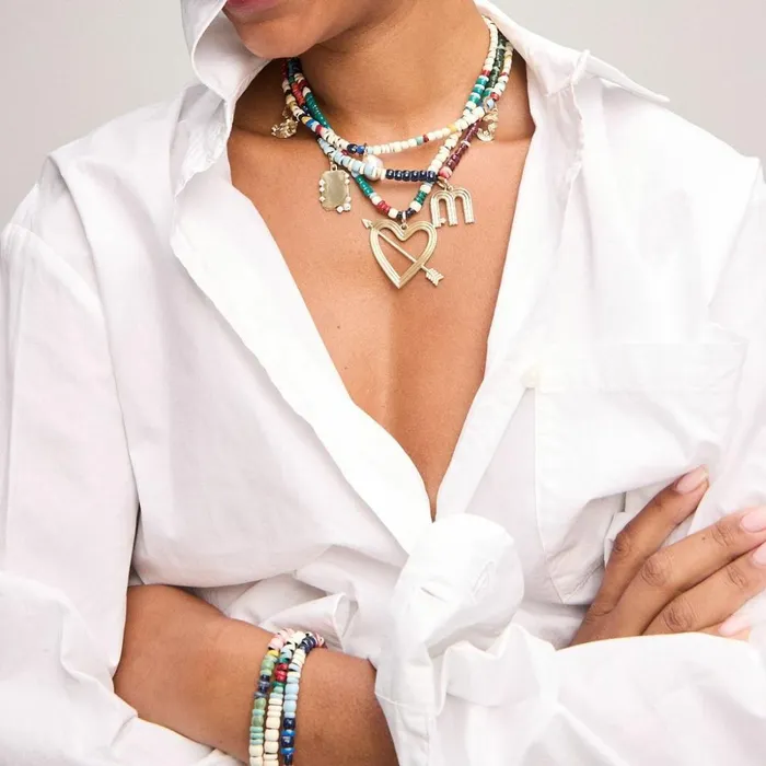 Adina Reyter Mini Bead Necklaces Bead Party Enamel XL Carnival Necklace 8211 Necklaces Adina Reyter Mini Bead Necklaces Bead Party Enamel XL Carnival Necklace 8211 Necklaces